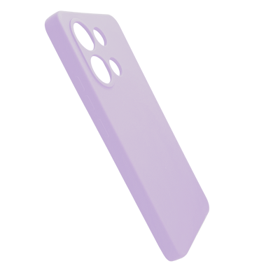 Силиконовый чехол Full Cover для Xiaomi Redmi Note 13 4G lilac Full Camera без logo