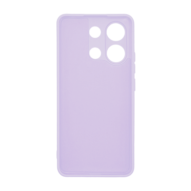 Силіконовий чохол Full Cover для Xiaomi Redmi Note 13 4G lilac Full Camera без logo