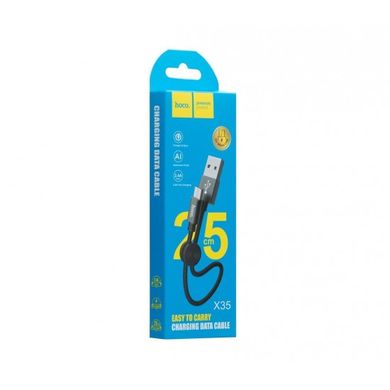 USB кабель Hoco X35 Premium Charging micro 2.4A 0.25m black