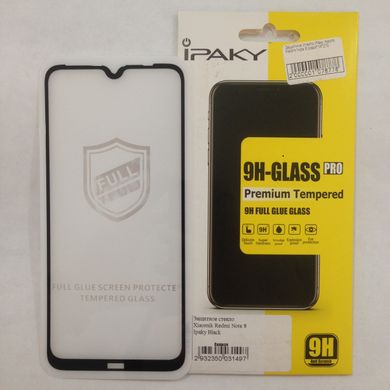 Защитное стекло Ipaky для Xiaomi Redmi Note 8 black