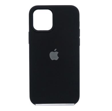 Силіконовий чохол Full Cover для iPhone 12/12 Pro black