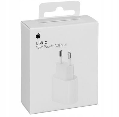 Мережевий зарядний пристрій Apple iPad 18W USB-C power adapter white (Original)