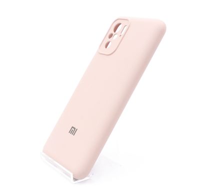 Силіконовий чохол Full Cover для Xiaomi Redmi Note 10/10S My Color Full Camera pink sand