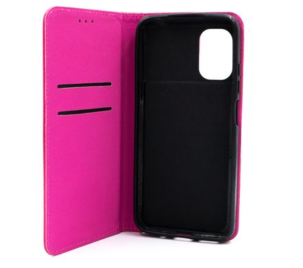 Чохол книжка Black TPU Magnet для Xiaomi Poco M5 Pink