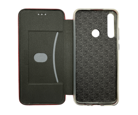 Чехол книжка Leather Gelius для Huawei Y6P red