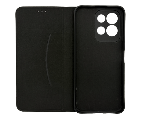 Чохол книжка Flip Cover "Carbon" для Xiaomi Redmi 17 4G/5G black