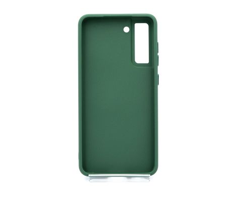 TPU чохол Bonbon Metal Style для Samsung S21 FE army green