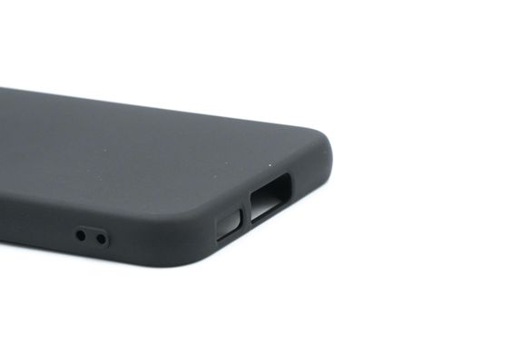 Силіконовий чохол SMTT для Samsung S23 black Full Camera з мікрофіброю