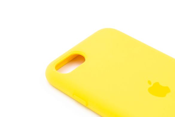 Силиконовый чехол Full Cover для iPhone 7/8/SE 2020 yellow