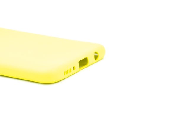 Силіконовий чохол Full Cover для Samsung A30s/A50/A50s yellow без logo