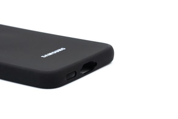 Силіконовий чохол Full Cover для Samsung S23 black Full Camera