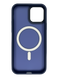 Чехол TPU+PC Metal Buttons with MagSafe Colorful для iPhone 12/12 Pro deep navy