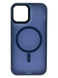 Чохол TPU+PC Metal Buttons with MagSafe Colorful для iPhone 12/12 Pro deep navy