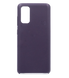 Шкіряний чохол AHIMSA PU Leather для Samsung S20 violet