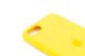 Силиконовый чехол Full Cover для iPhone 7/8/SE 2020 yellow