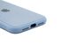 TPU+Glass чохол Matte Candy для Apple iPhone 11 Full camera blue