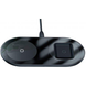Бездротовий ЗП Baseus Simple 2in1 Wireless Charger 15W WXJК 3.0А For iP+Pod black