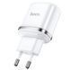 Мереживий зарядний пристрій HOCO N4 Aspiring Type-C 2.4A 2usb (EU) white