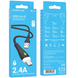 USB кабель Borofone BX100 Advantad Lightning 2.4A 1m white