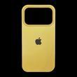 Силіконовий чохол Full Cover для iPhone 17 Pro yellow