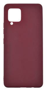 Силіконовий чохол Soft Feel для Samsung A42 5G bordo Candy