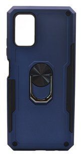 Чохол Serge Ring for Magne для Samsung A02S blue протиударний з магніт тримачем