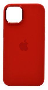 Силіконовий чохол Metal Frame and Buttons для iPhone 13 red