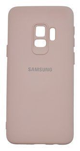 Силиконовый чехол Full Cover для Samsung S9 pink sand My color