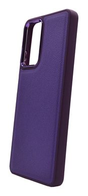 Силиконовый чехол Leather Case Classic для Xiaomi Redmi Note 12 Pro 4G violet