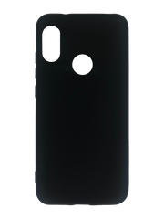 Силіконовий чохол Full Cover для Xiaomi Redmi 6 Pro/Mi A2 Lite black без logo