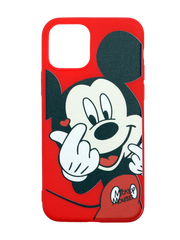 Чехол JOY для iPhone 11 Pro Mickey mous heart red
