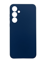 Силиконовый чехол Full Cover для Samsung A55 dark blue Full Camera без logo