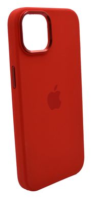 Силіконовий чохол Metal Frame and Buttons для iPhone 13 red