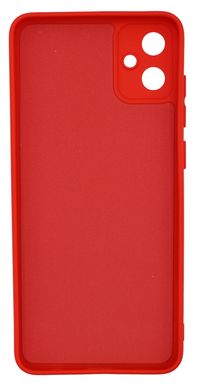 Силиконовый чехол Full Cover для Samsung A05 red Full Сamera без logo