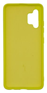 Силіконовий чохол Full Cover для Samsung A32 4G yellow без logo
