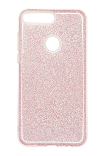 Силиконовый чехол Shine для Huawei Y7-2018 pink