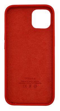 Силіконовий чохол Metal Frame and Buttons для iPhone 13 red