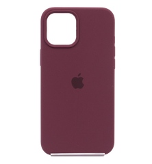 Силіконовий чохол Full Cover для iPhone 12 Pro Max plum