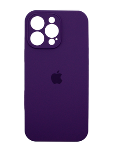 Силіконовий чохол Full Cover для iPhone 16 Pro Max new purple (amethyst) Full Camera