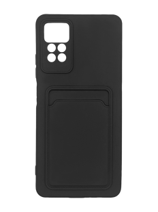 Силіконовий чохол WAVE Colorful Pocket для Xiaomi Redmi Note11Pro/Note12Pro 4G black Full Camera