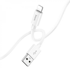 USB кабель Hoco X87 Lightning 2.4A 1m white