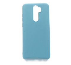 Силіконовий чохол Soft Feel для Xiaomi Redmi Note 8 Pro powder blue Candy