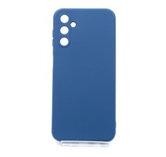 Силіконовий чохол Full Cover для Samsung A14 4G/5G midnight blue Full Camera без logo