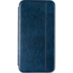 Чохол книжка Leather Gelius для Huawei P40 lite blue