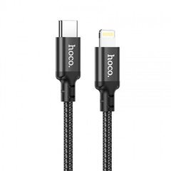 USB кабель Hoco X14 Double Speed PD Type-C to Lightning 2 m black