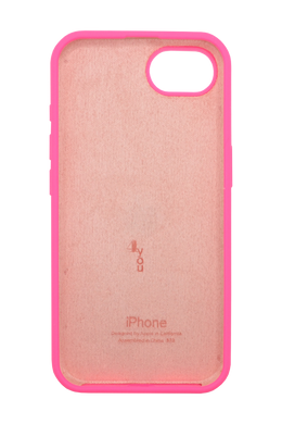 Силиконовый чехол Full Cover для iPhone 16e barble pink (hot pink)