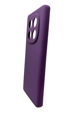 Силіконовий чохол Full Cover Lakshmi для Xiaomi Redmi Note 14 Pro 4G purple (AAA)Full Camera