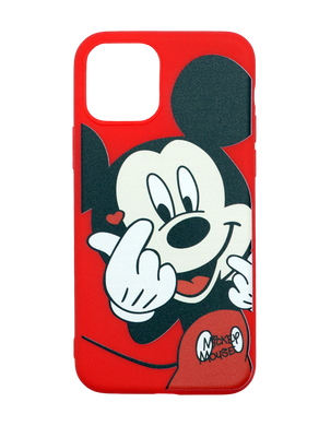 Чохол JOY для iPhone 11 Pro Mickey mous heart red