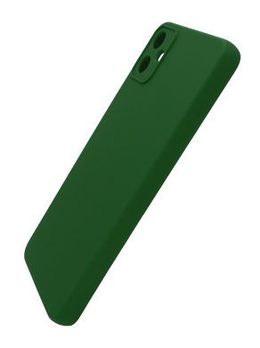 Силиконовый чехол Full Cover для Samsung A05 dark green Full Сamera без logo