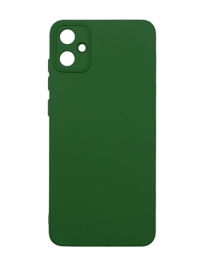 Силиконовый чехол Full Cover для Samsung A05 dark green Full Сamera без logo